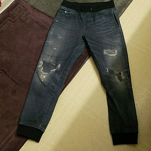 There are like jeans but fake and skinny - Picture 1 of 3